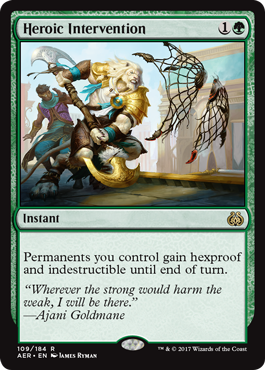 Heroic Intervention - Aether Revolt Spoiler