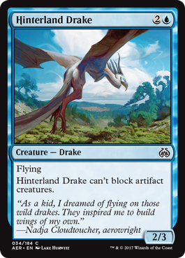 Hinterland Drake - Aether Revolt Spoiler