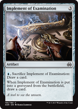 Implement of Examination - Aether Revolt Spoiler