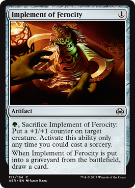 Implement of Ferocity - Aether Revolt Spoiler