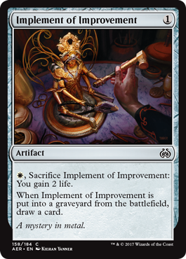 Implement of Improvement - Aether Revolt Spoiler