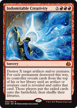 Indomitable Creativity - Aether Revolt Spoiler