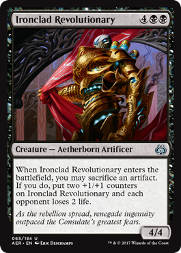 Ironclad Revolutionary - Aether Revolt Spoiler