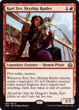 Kari Zev, Skyship Raider - Aether Revolt Spoiler