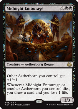 Midnight Entourage - Aether Revolt Spoiler
