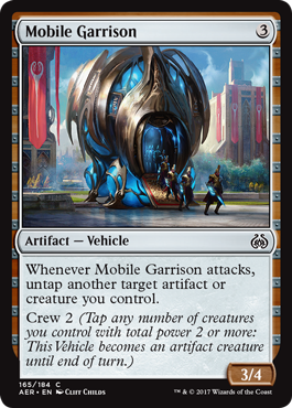 Mobile Garrison - Aether Revolt Spoiler