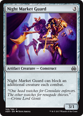 Night Market Guard - Aether Revolt Spoiler