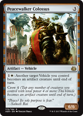 Peacekeeper Colossus - Aether Revolt Spoiler