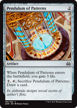 Pendulum of Patterns - Aether Revolt Spoiler