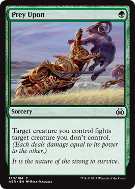 Prey Upon - Aether Revolt Spoiler