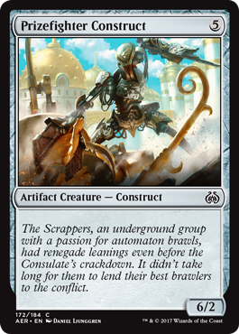 Prizefighter Construct - Aether Revolt Spoiler