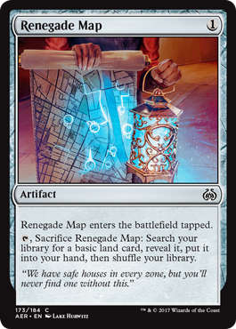 Renegade Map - Aether Revolt Spoiler