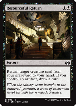 Resourceful Return - Aether Revolt Spoiler