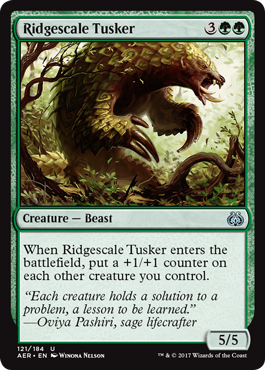 Ridgescale Tusker - Aether Revolt Spoiler