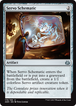 Servo Schematic - Aether Revolt Spoiler