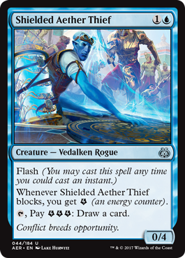 Shielded Aether Thief - Aether Revolt Spoiler