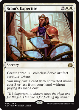 Sram's Expertise - Aether Revolt Spoiler