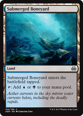 Submerged Boneyard - Aether Revolt Spoiler