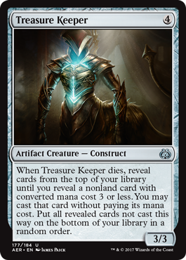 Treasure Keeper - Aether Revolt Spoiler