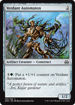 Verdant Automaton - Aether Revolt Spoiler