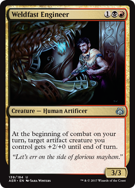 Weldfast Engineer - Aether Revolt Spoiler