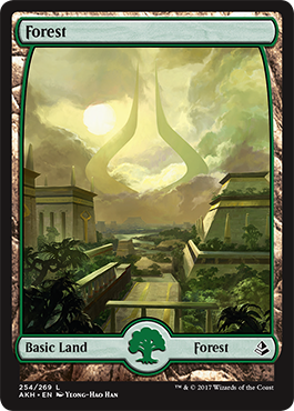 Forest Basic Full Art Land - Amonkhet