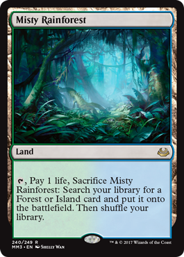 Misty Rainforest - Modern Masters 2017 Spoiler