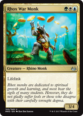 Rhox War Monk - Modern Masters 2017 Spoiler