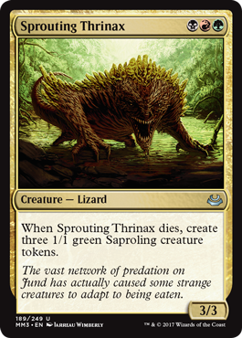 Sprouting Thrinax - Modern Masters 2017 Spoiler