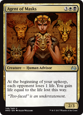 Agent of Masks - Modern Masters 2017 Spoiler