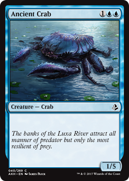 Ancient Crab - Amonkhet Spoiler