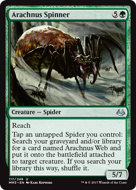 Arachnus Spinner - Modern Masters 2017 Spoiler