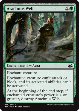 Arachnus Web - Modern Masters 2017 Spoiler