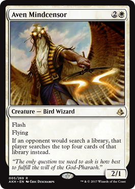 Aven Mindcensor - Amonkhet Spoiler