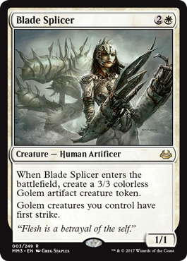 Blade Splicer - Modern Masters 2017 Spoiler