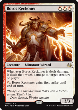 Boros Reckoner - Modern Masters 2017 Spoiler