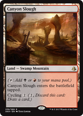 Canyon Slough - Amonkhet Spoiler