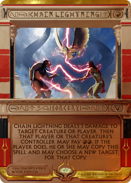 Chain Lightning Invocation - Amonkhet Invocation