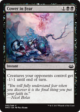 Cower in Fear - Modern Masters 2017 Spoiler