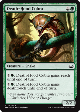 Death-Hood Cobra - Modern Masters 2017 Spoiler