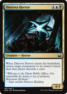 Dinrova Horror - Modern Masters 2017 Spoiler