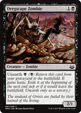 Dregscape Zombie - Modern Masters 2017 Spoiler