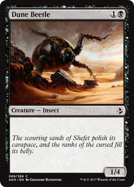 Dune Beetle - Amonkhet Spoiler