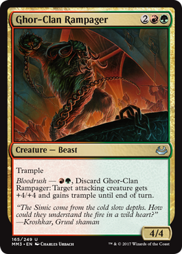 Ghor-Clan Rampager - Modern Masters 2017 Spoiler