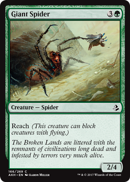 Giant Spider - Amonkhet Spoiler