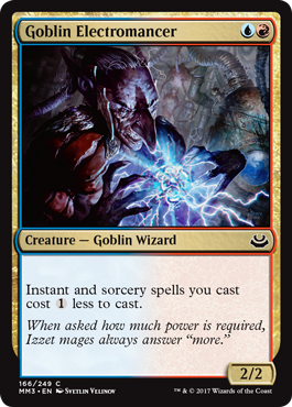 Goblin Electromancer - Modern Masters 2017 Spoiler