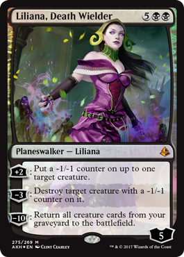 Liliana, Death Wielder - Amonkhet Spoiler