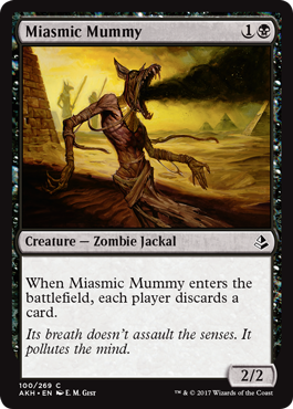 Miasmic Mummy - Amonkhet Spoiler