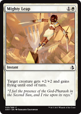 Mighty Leap - Amonkhet Spoiler