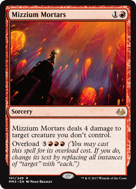 Mizzium Mortars - Modern Masters 2017 Spoiler